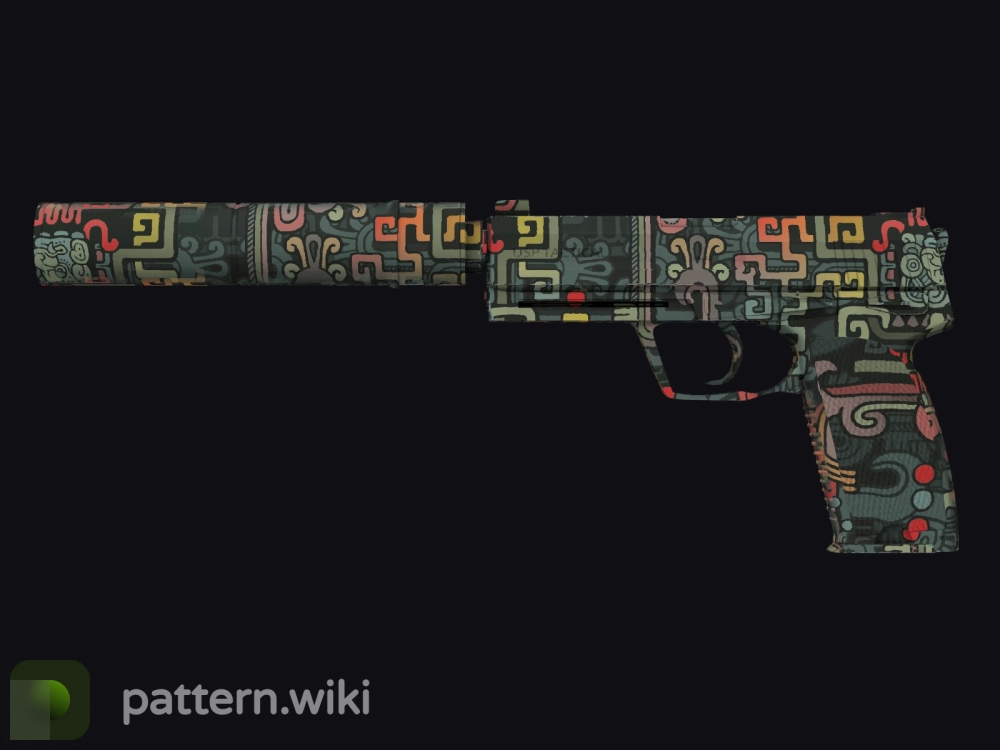 USP-S Ancient Visions seed 327