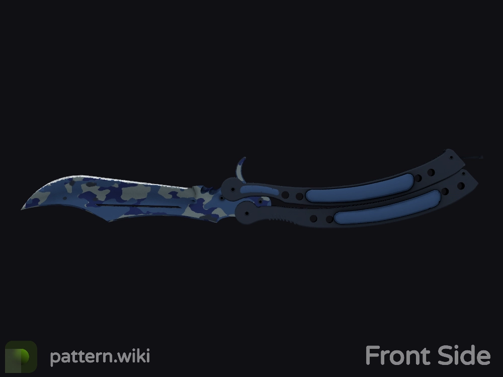 Butterfly Knife Bright Water seed 923