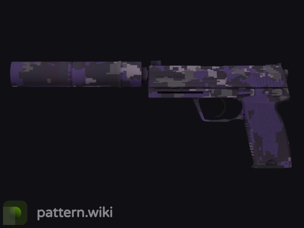 USP-S Purple DDPAT seed 547