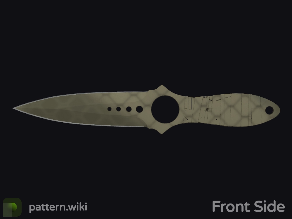 Skeleton Knife Safari Mesh seed 667