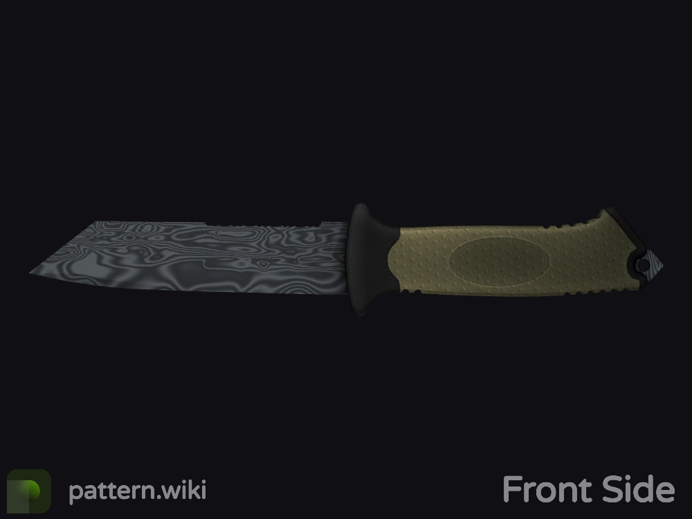 Ursus Knife Damascus Steel seed 472