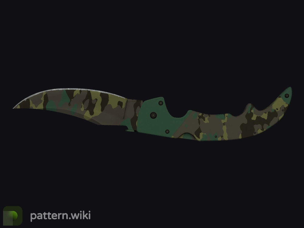 Falchion Knife Boreal Forest seed 403