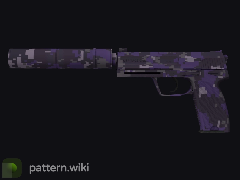 USP-S Purple DDPAT seed 284