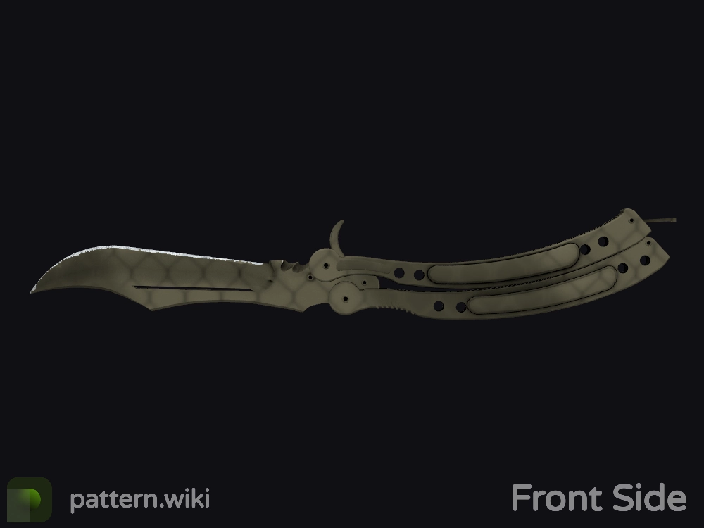 Butterfly Knife Safari Mesh seed 323