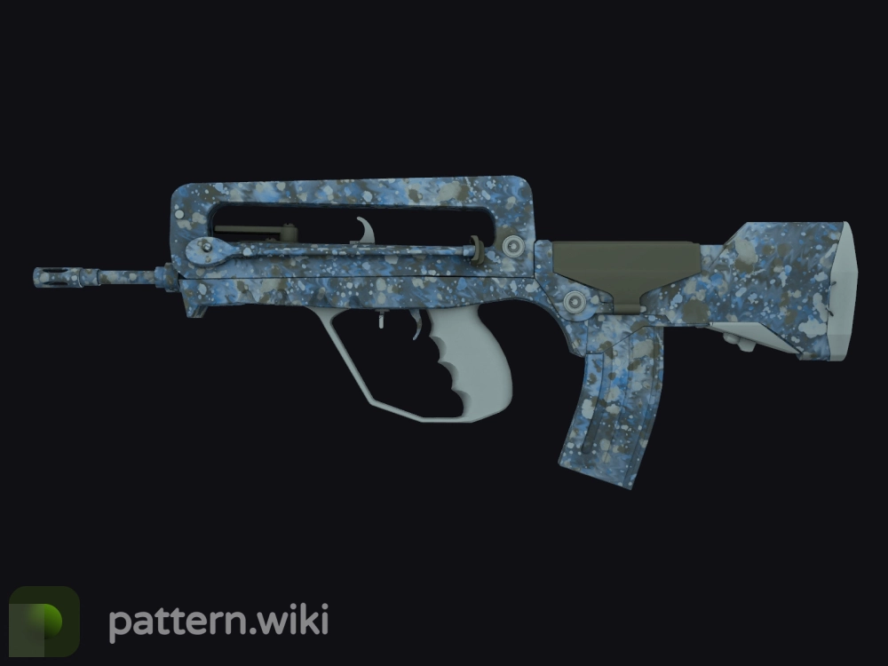 FAMAS Cyanospatter seed 879