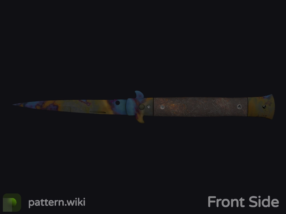 Stiletto Knife Case Hardened seed 257