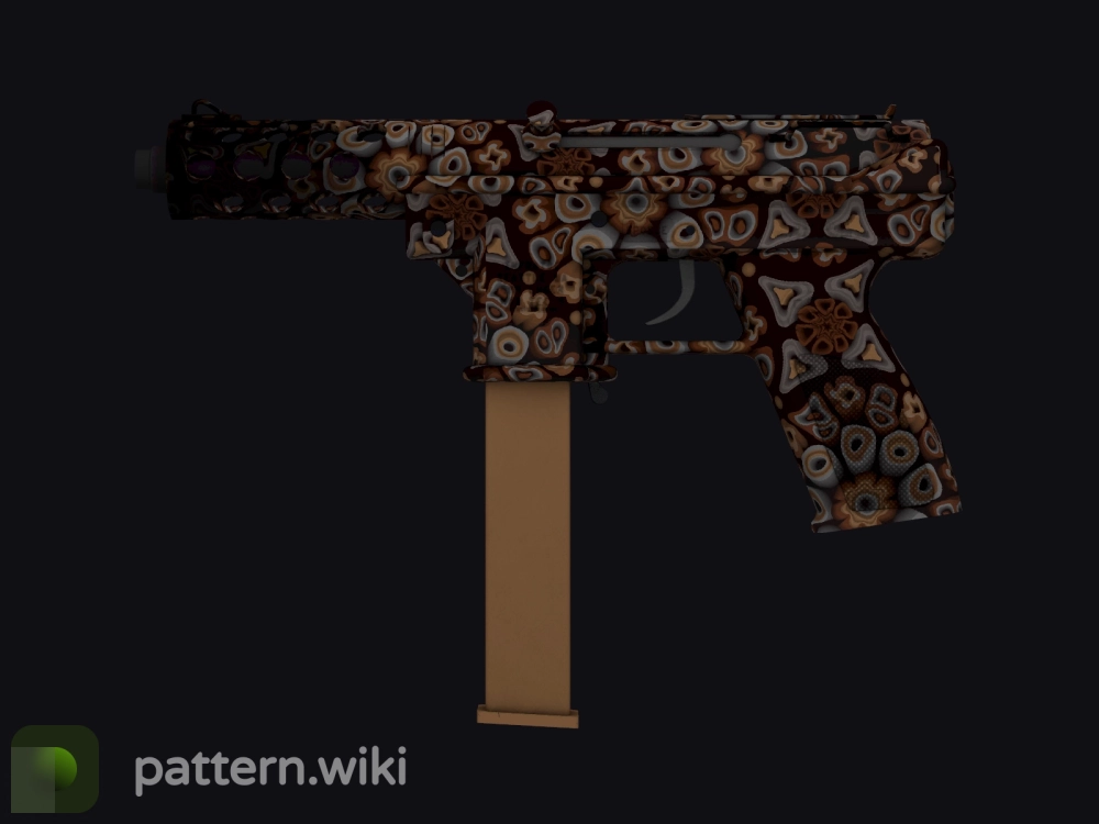 Tec-9 Orange Murano seed 814