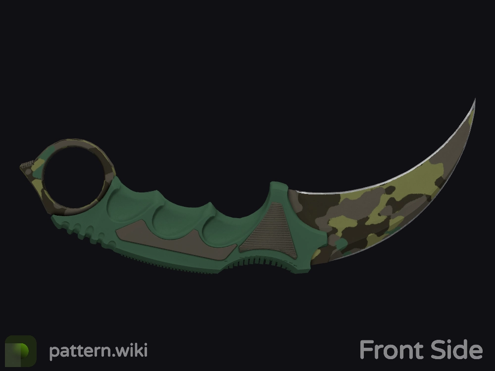 Karambit Boreal Forest seed 989