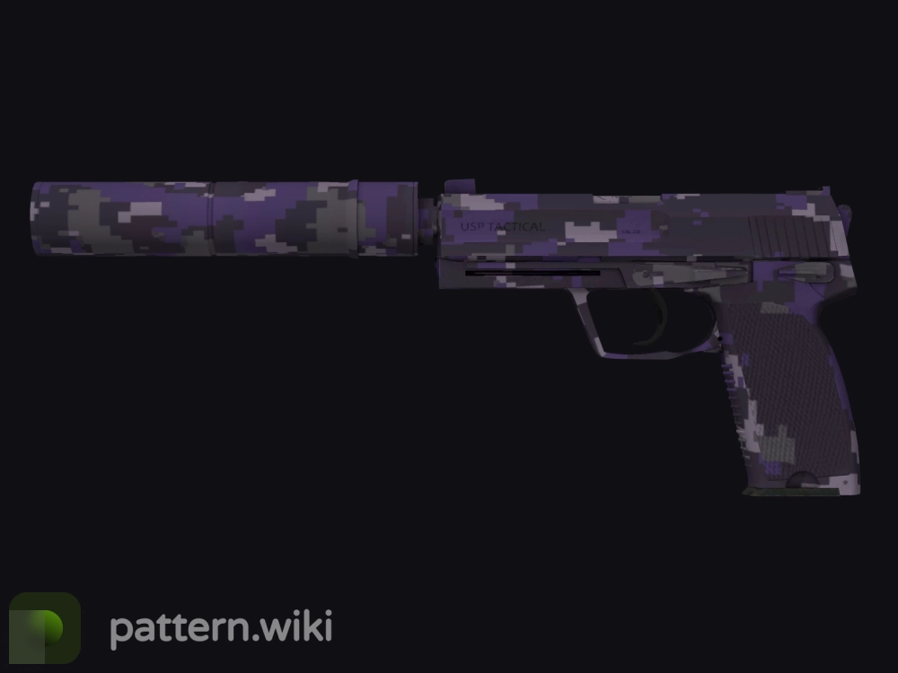 USP-S Purple DDPAT seed 461