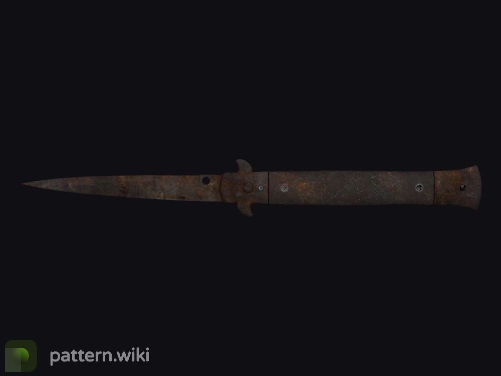 Stiletto Knife Rust Coat seed 973