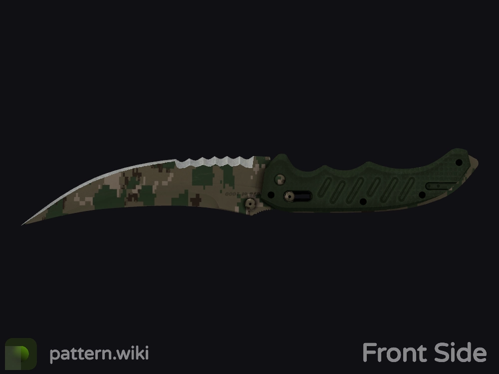 Flip Knife Forest DDPAT seed 679