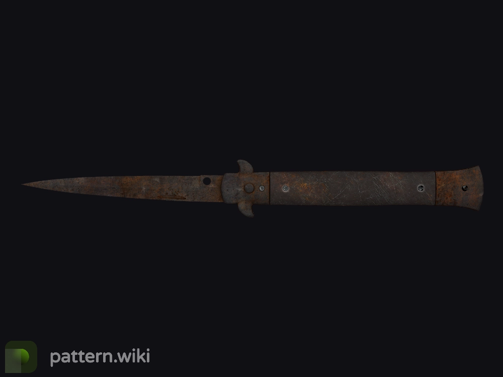 Stiletto Knife Rust Coat seed 698