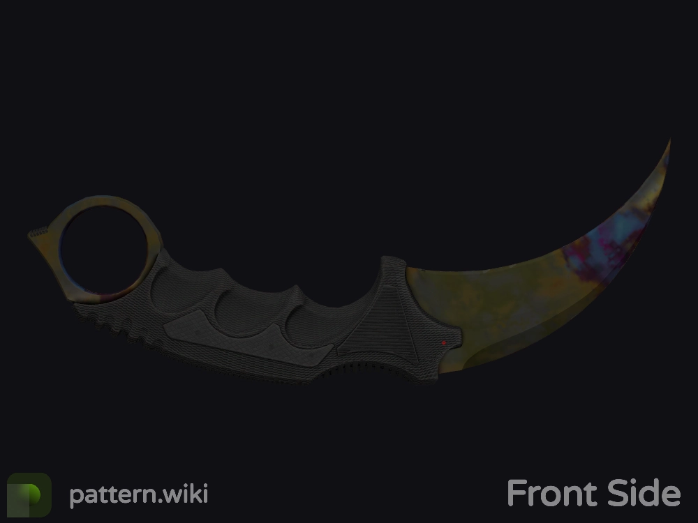 Karambit Case Hardened seed 737