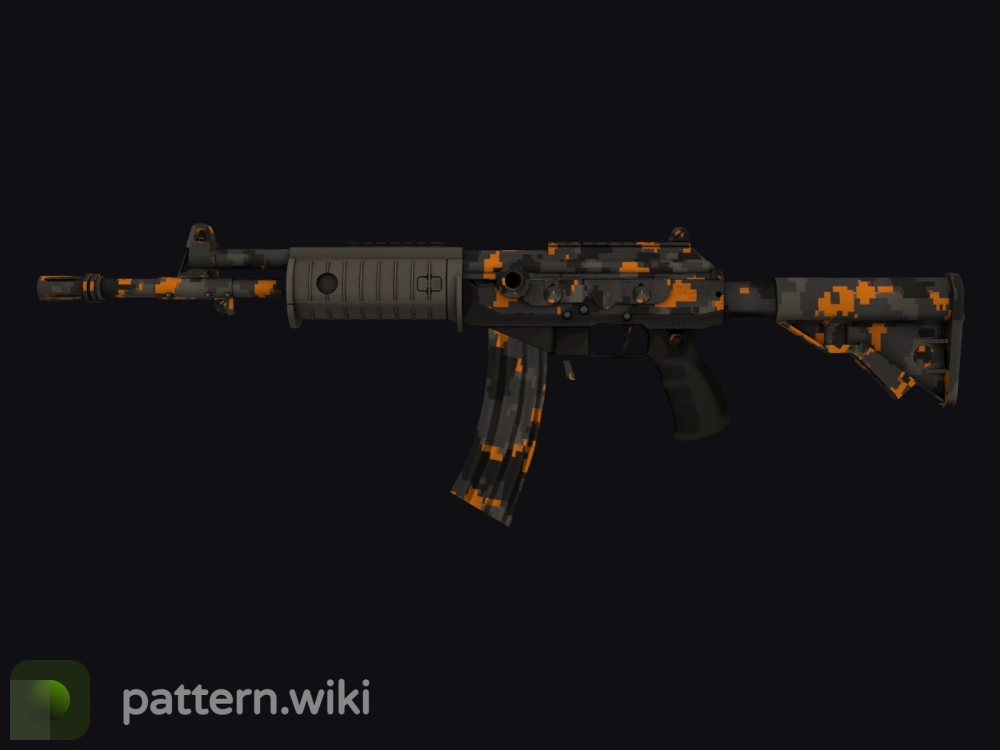 Galil AR Orange DDPAT seed 618