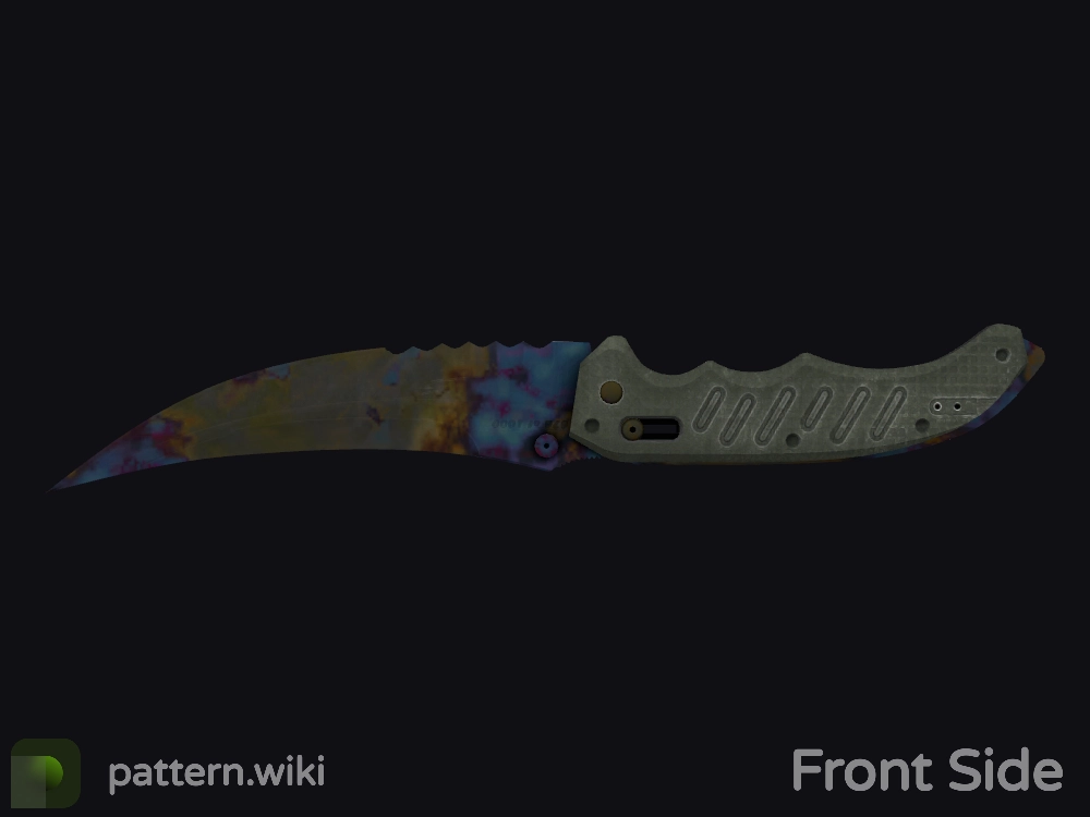 Flip Knife Case Hardened seed 651