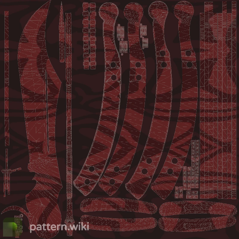 Butterfly Knife Slaughter seed 785 pattern template