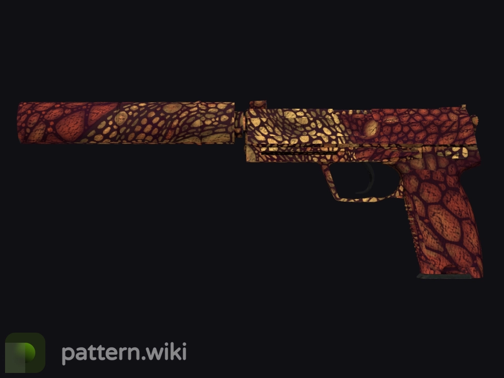 USP-S Orange Anolis seed 849