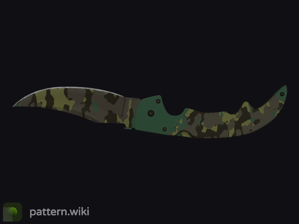 Falchion Knife Boreal Forest seed 758