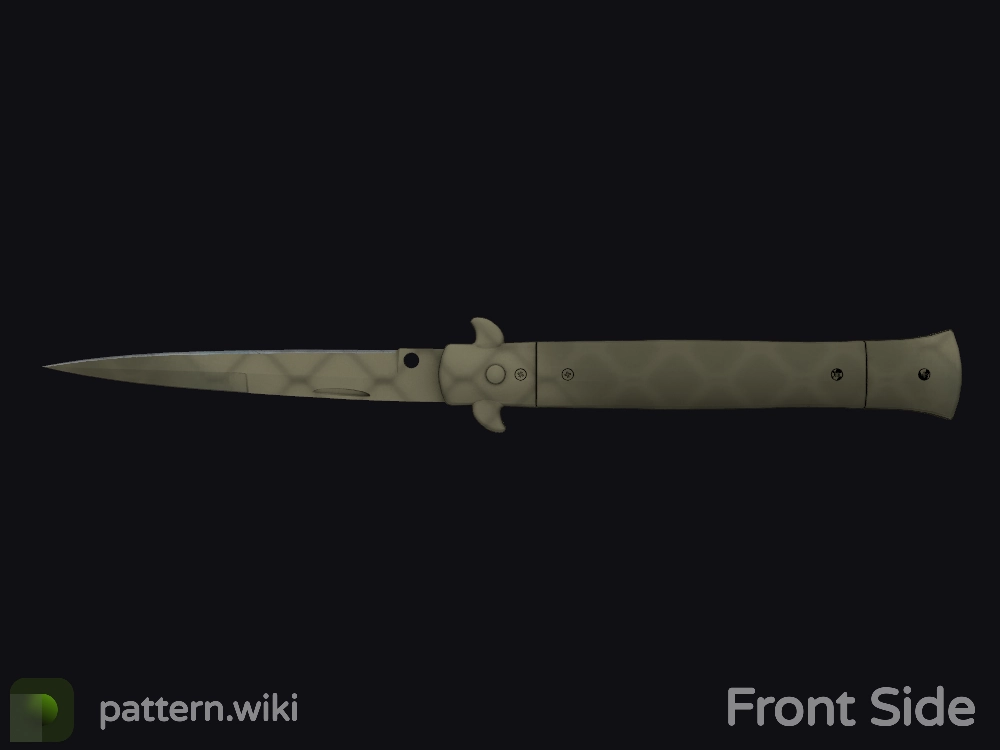 Stiletto Knife Safari Mesh seed 887