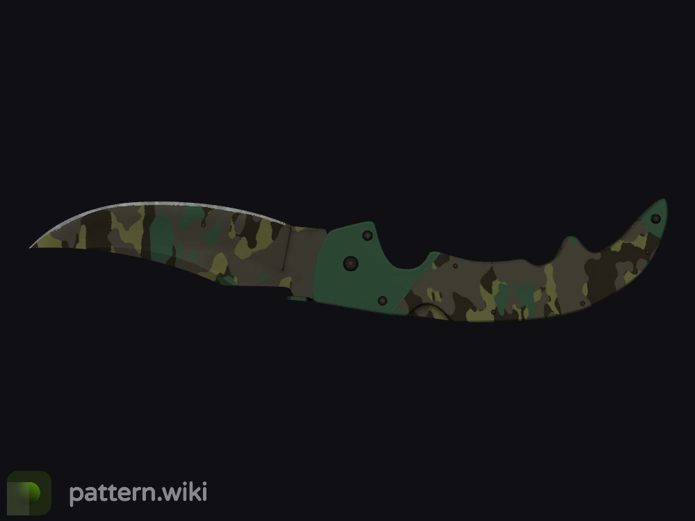 Falchion Knife Boreal Forest seed 357