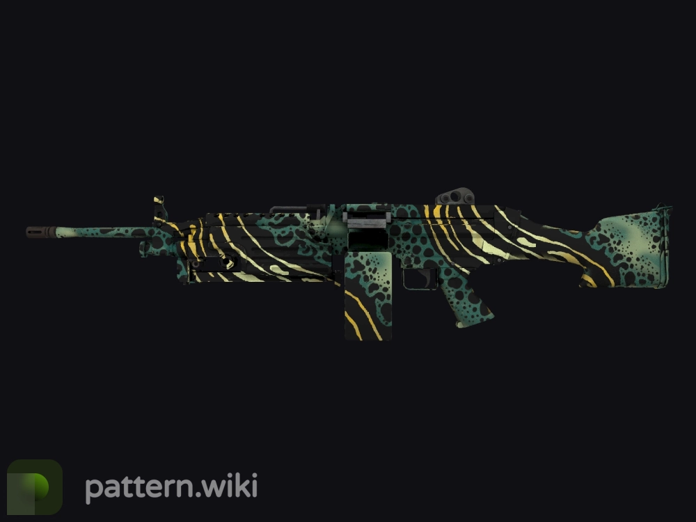 M249 Emerald Poison Dart seed 972