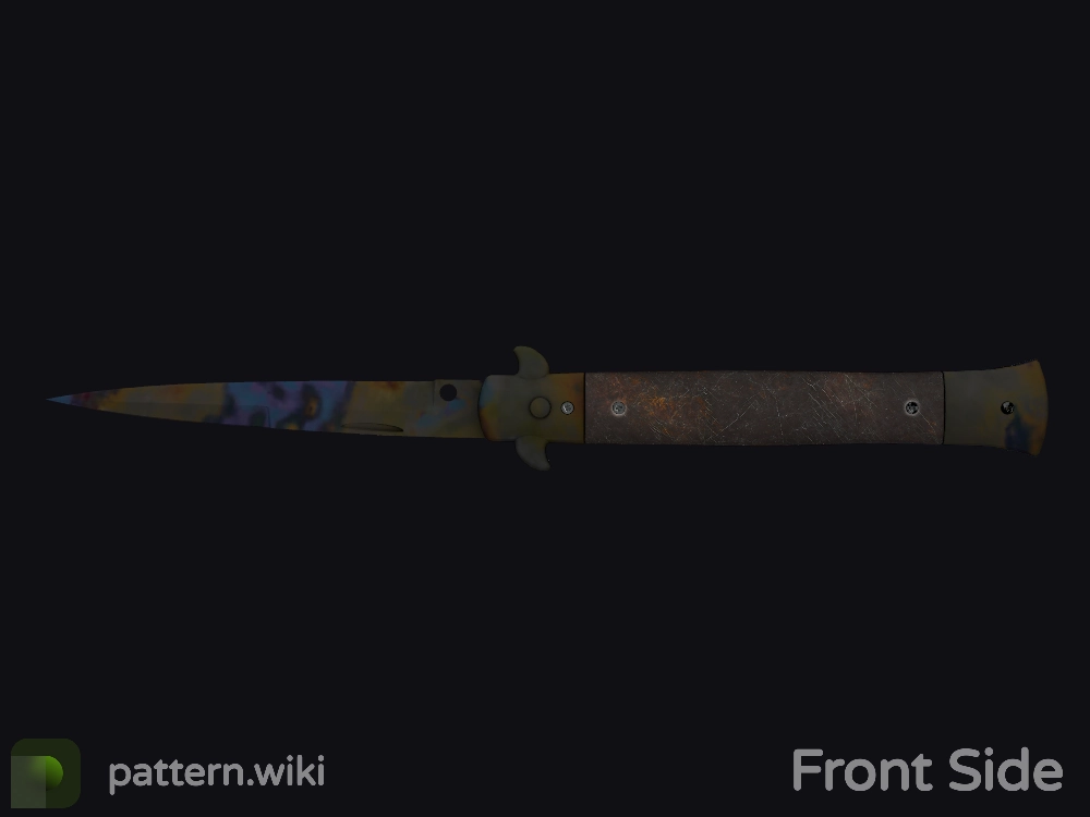 Stiletto Knife Case Hardened seed 716