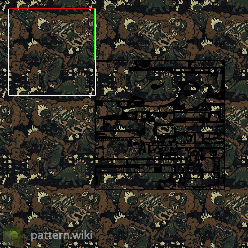 P90 Cocoa Rampage seed 400 pattern template