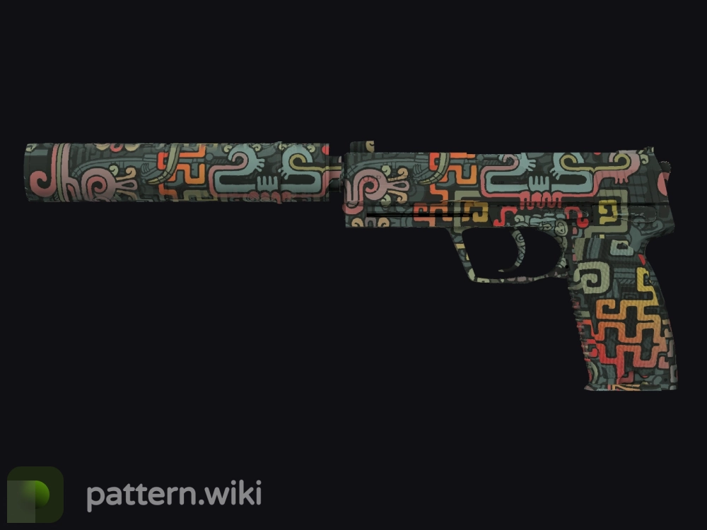 USP-S Ancient Visions seed 87