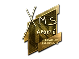 Sticker xms (Gold) | Boston 2018 preview