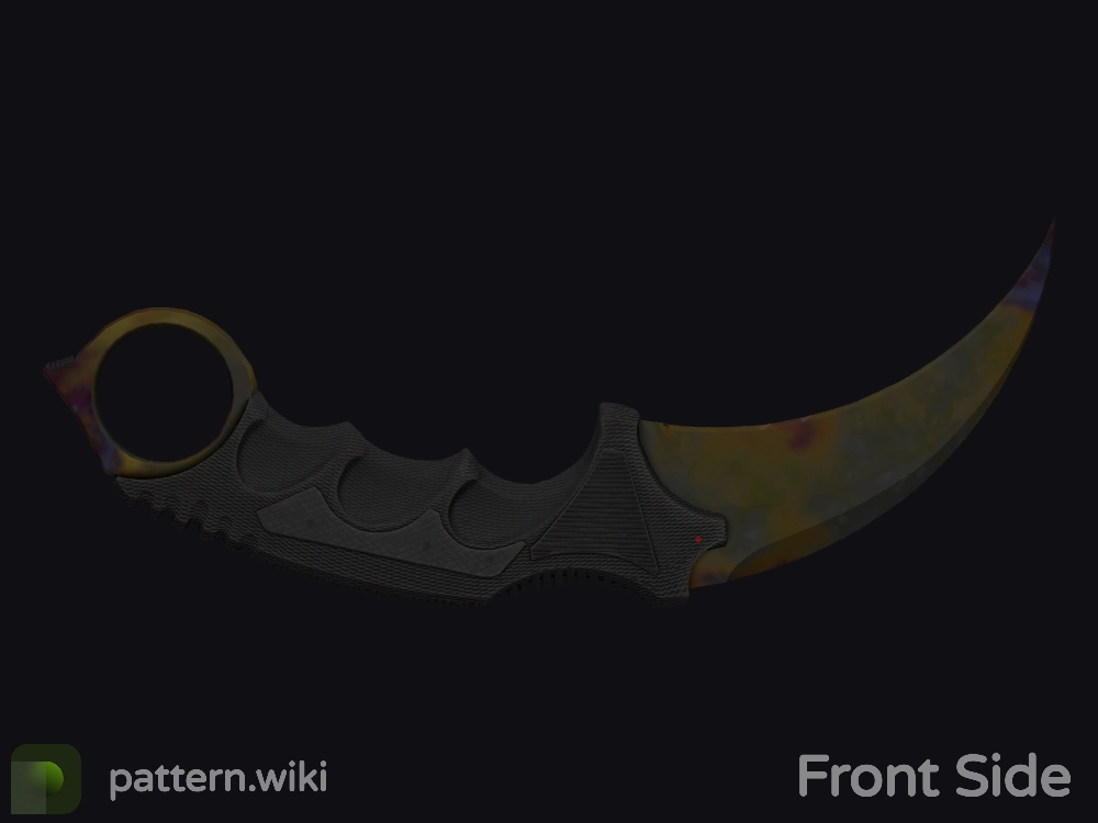 Karambit Case Hardened seed 772