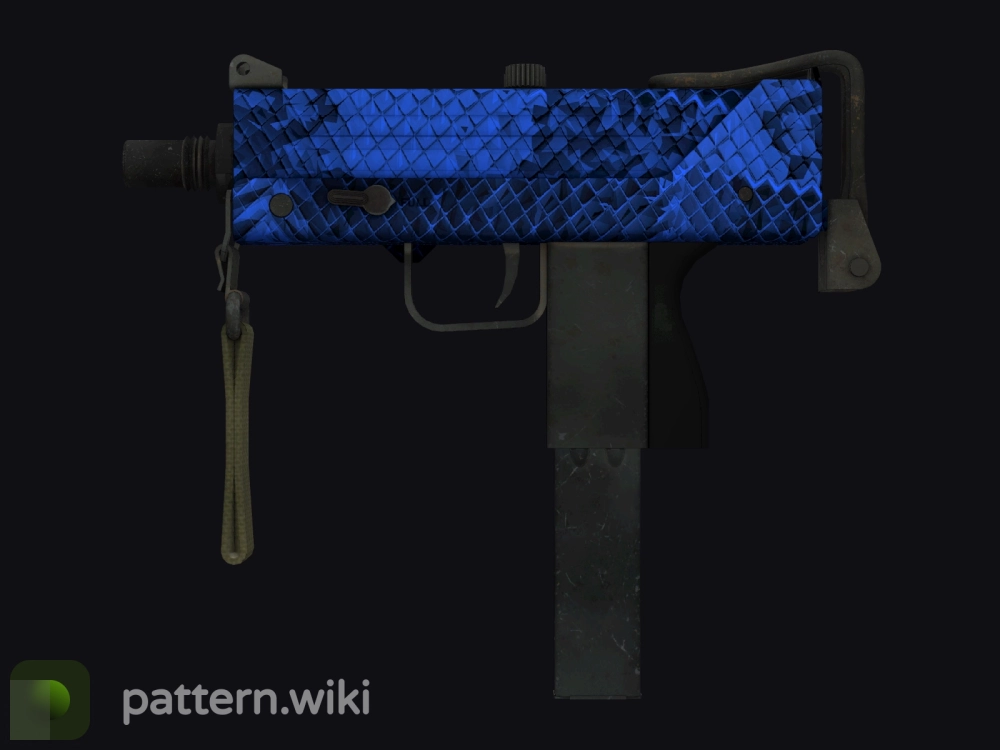 MAC-10 Lapis Gator seed 642