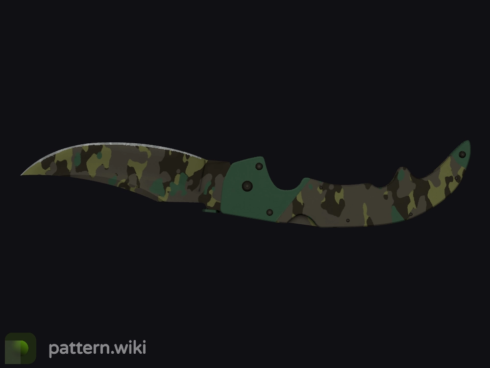 Falchion Knife Boreal Forest seed 443