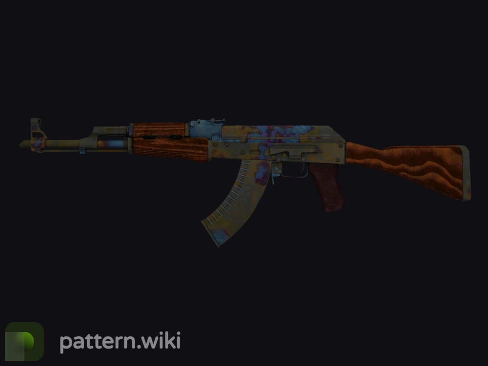 AK-47 Case Hardened seed 165