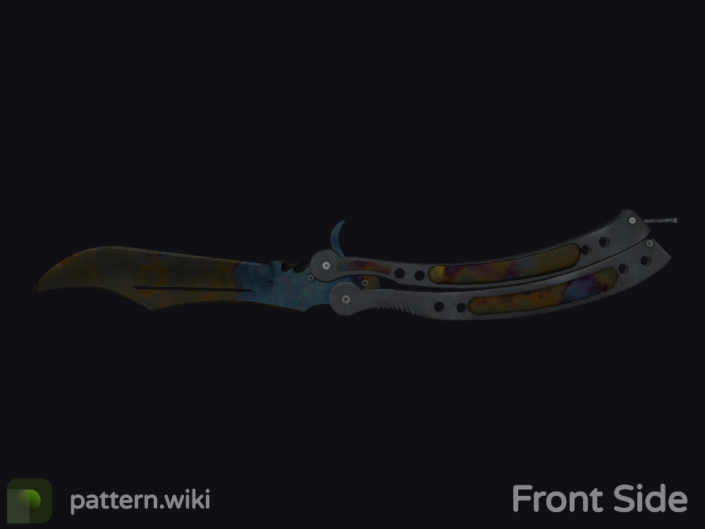 Butterfly Knife Case Hardened seed 553