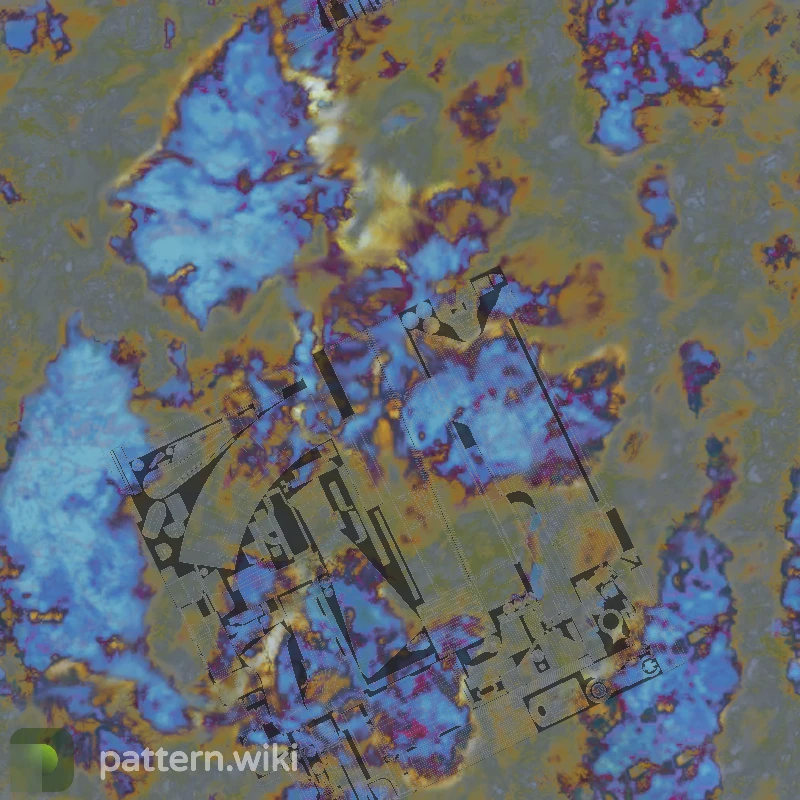 AK-47 Case Hardened seed 875 pattern template