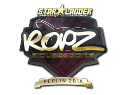 Sticker ropz (Gold) | Berlin 2019 preview