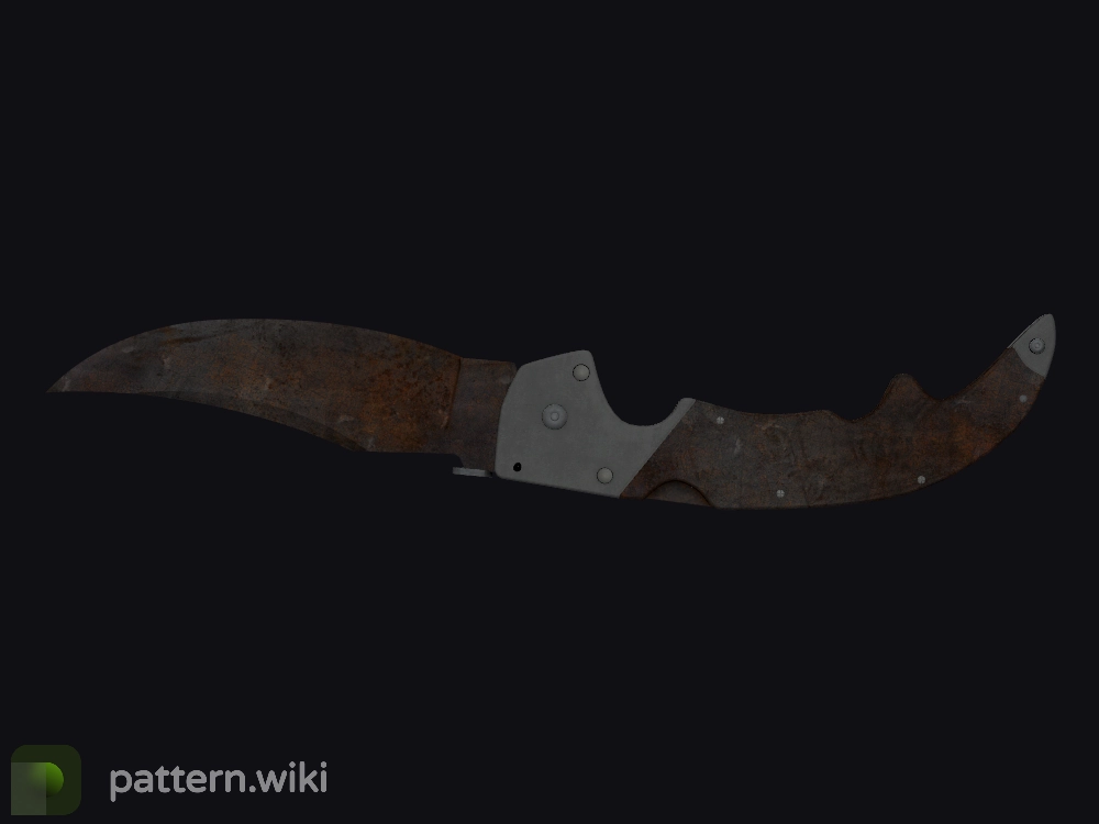 Falchion Knife Rust Coat seed 355