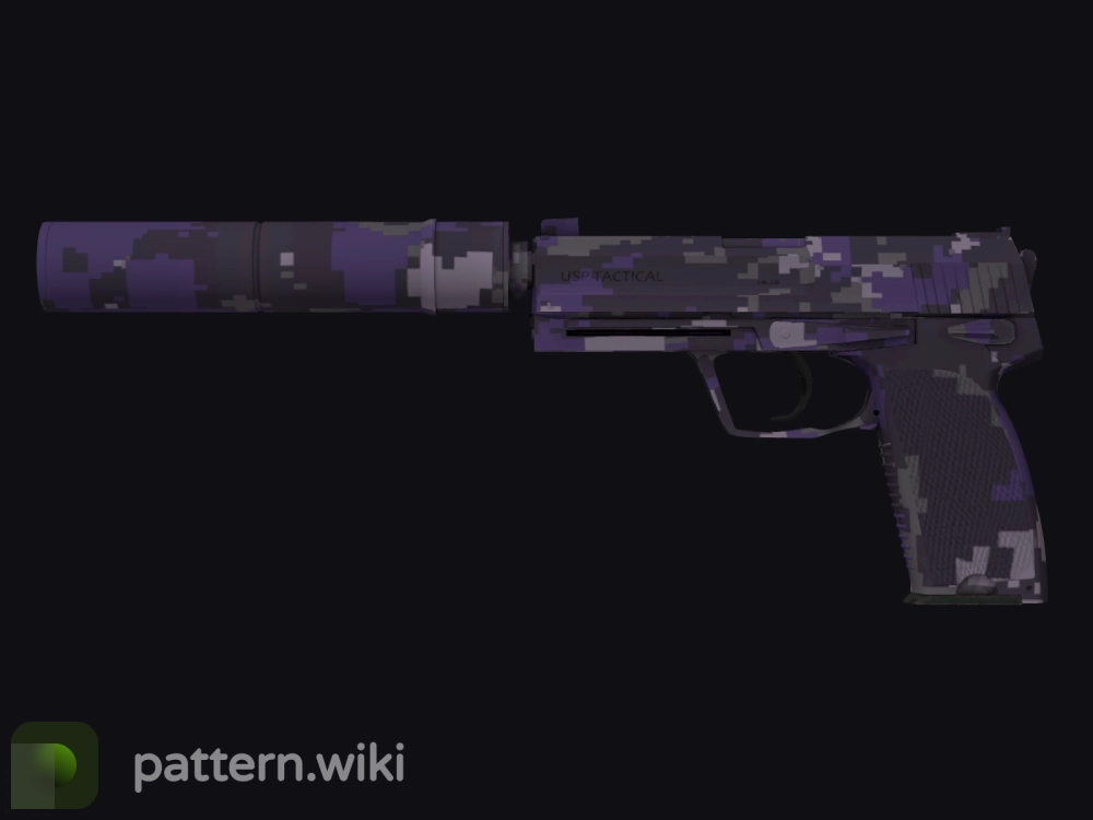 USP-S Purple DDPAT seed 97