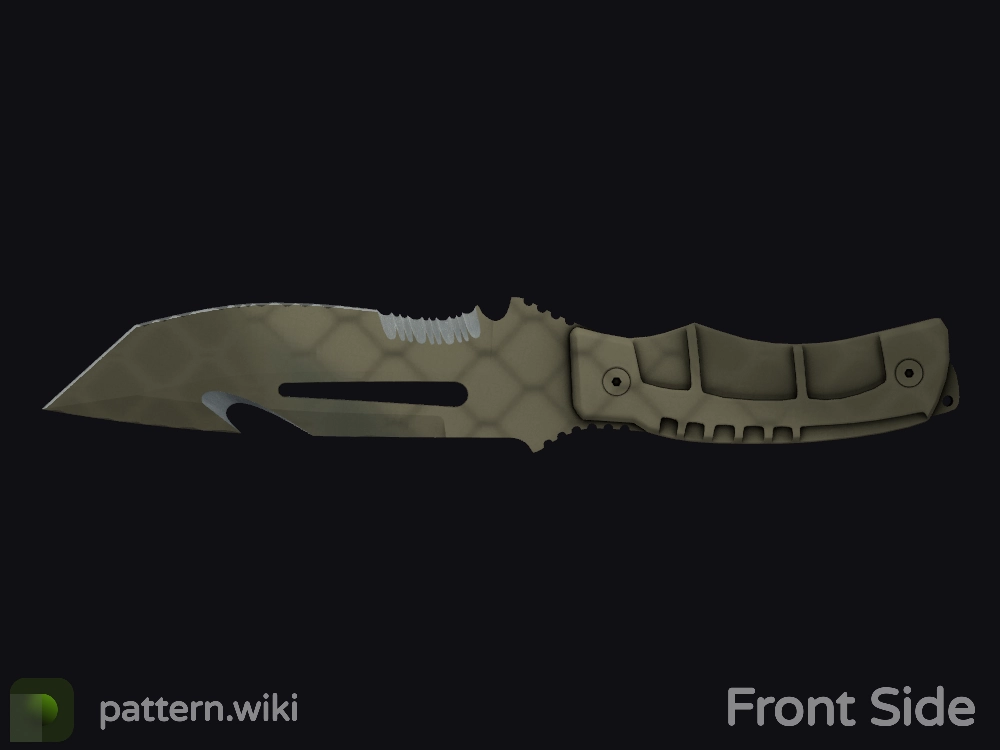 Survival Knife Safari Mesh seed 188