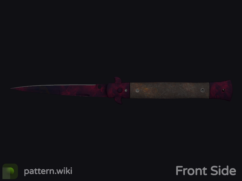 Stiletto Knife Doppler seed 127