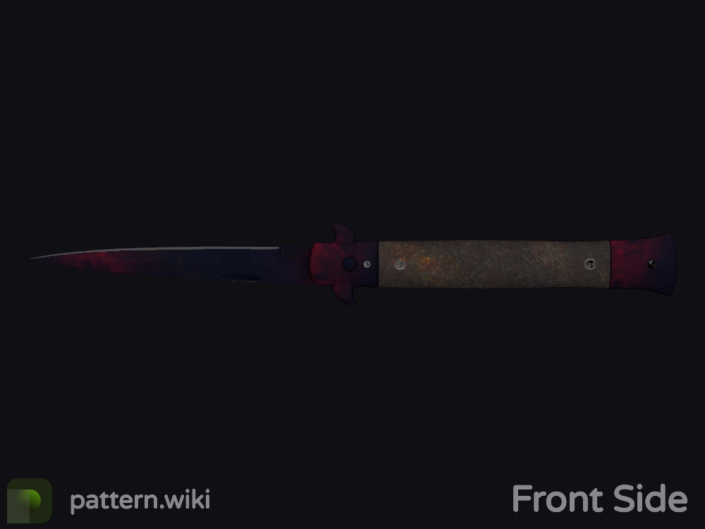 Stiletto Knife Doppler seed 972