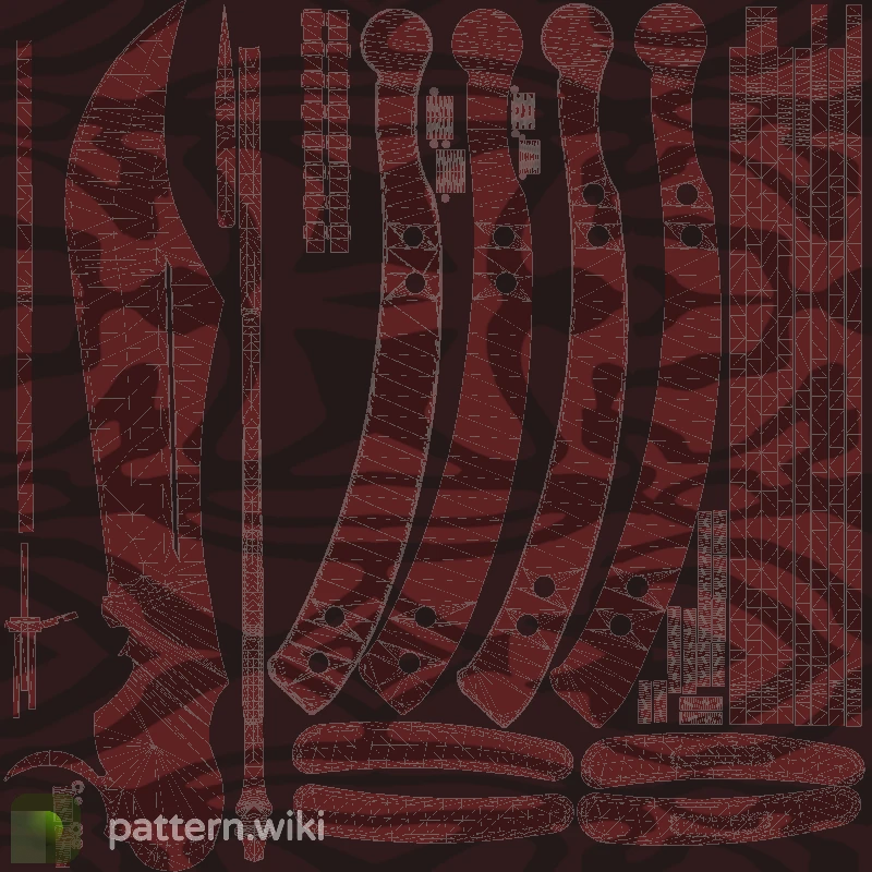 Butterfly Knife Slaughter seed 578 pattern template