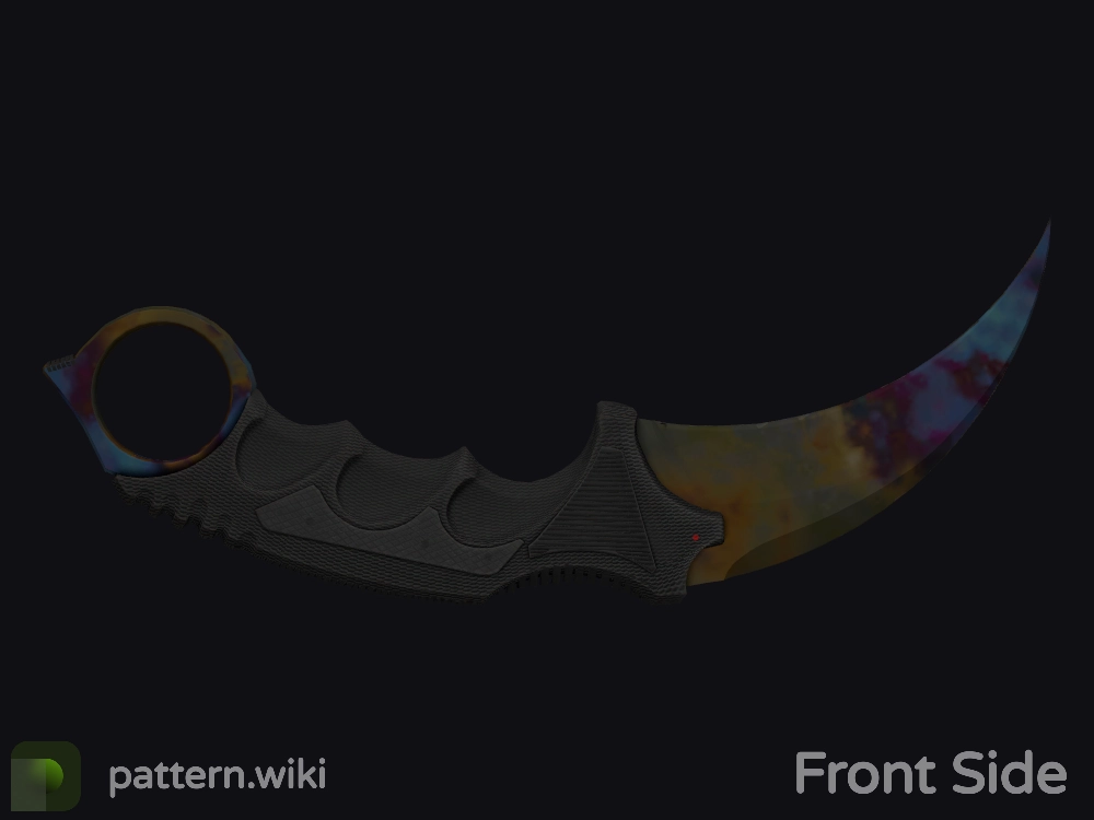 Karambit Case Hardened seed 843