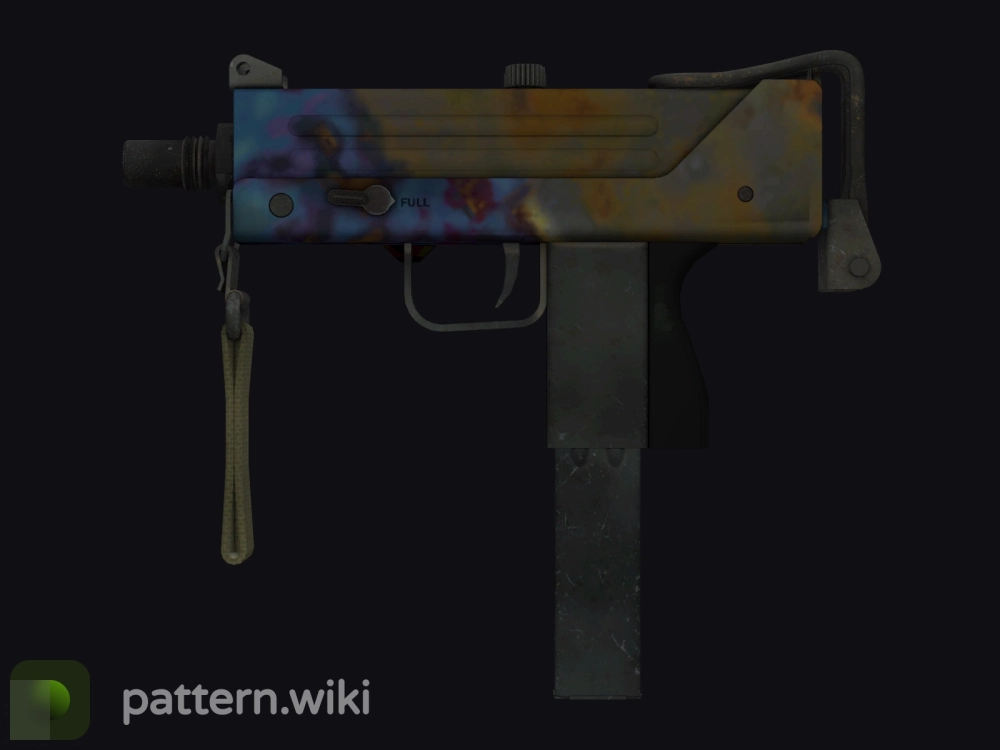 MAC-10 Case Hardened seed 818