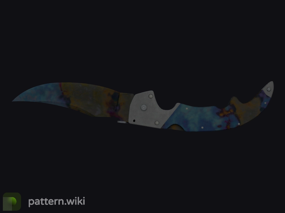 Falchion Knife Case Hardened seed 955