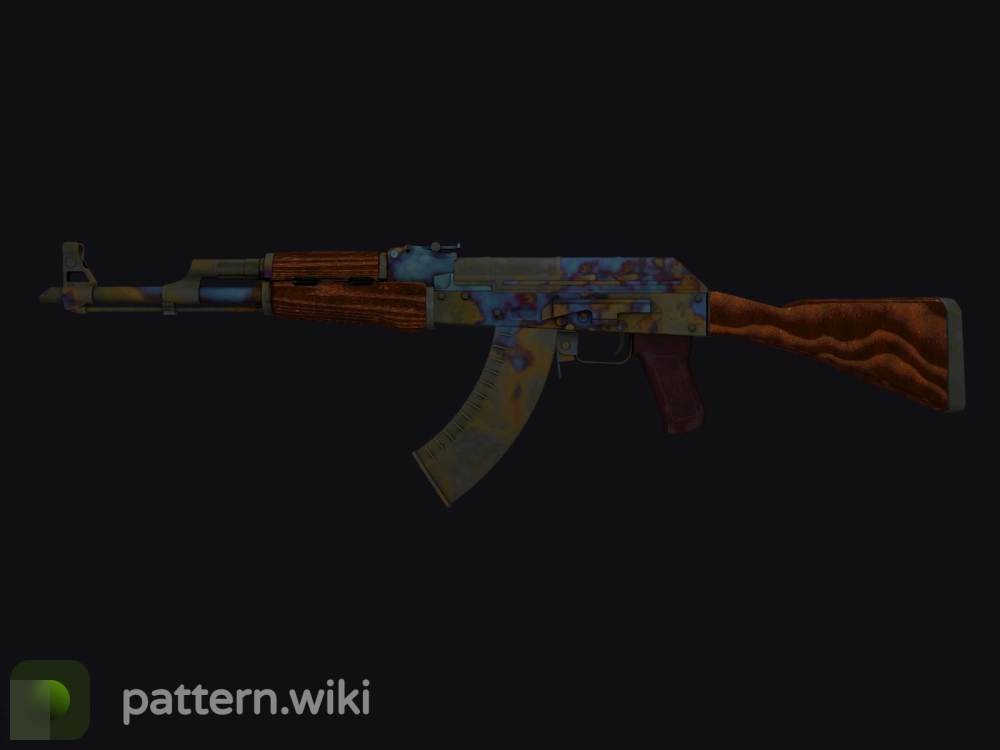 AK-47 Case Hardened seed 832