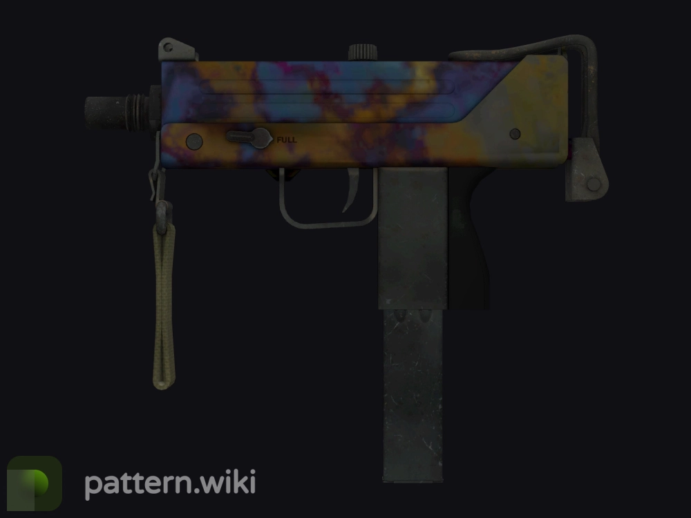 MAC-10 Case Hardened seed 585