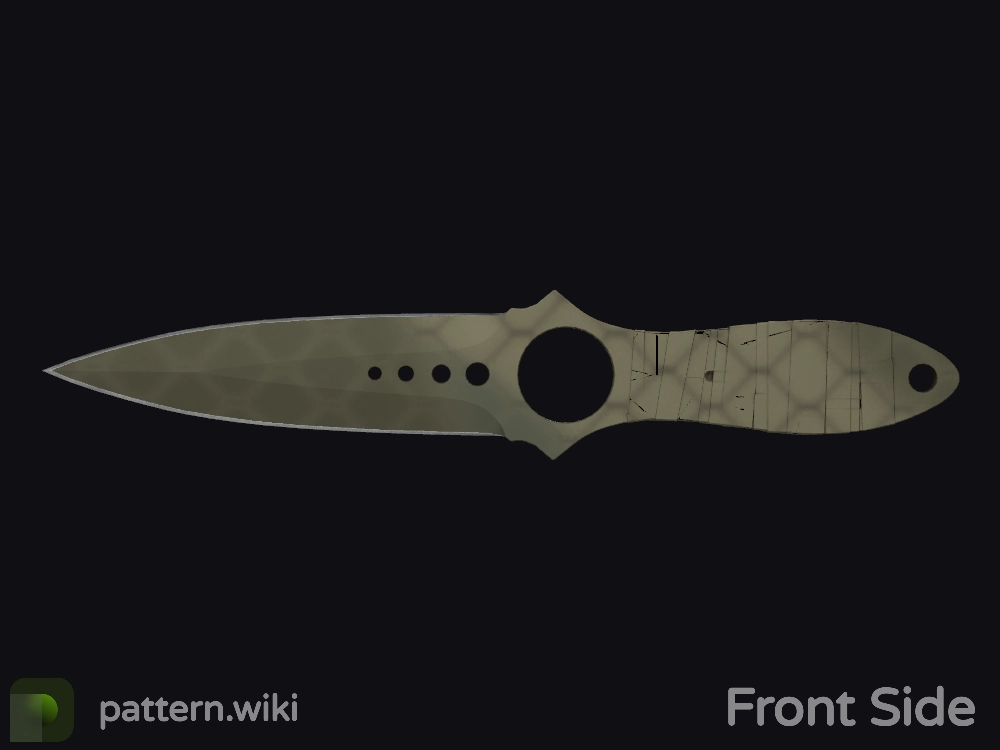 Skeleton Knife Safari Mesh seed 335