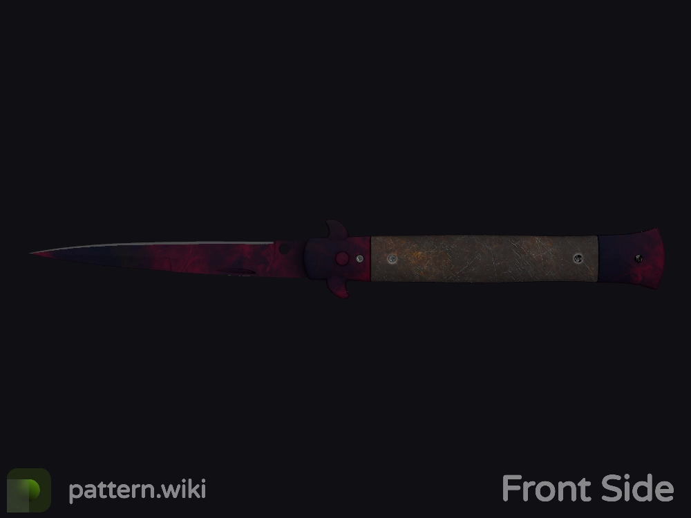 Stiletto Knife Doppler seed 335