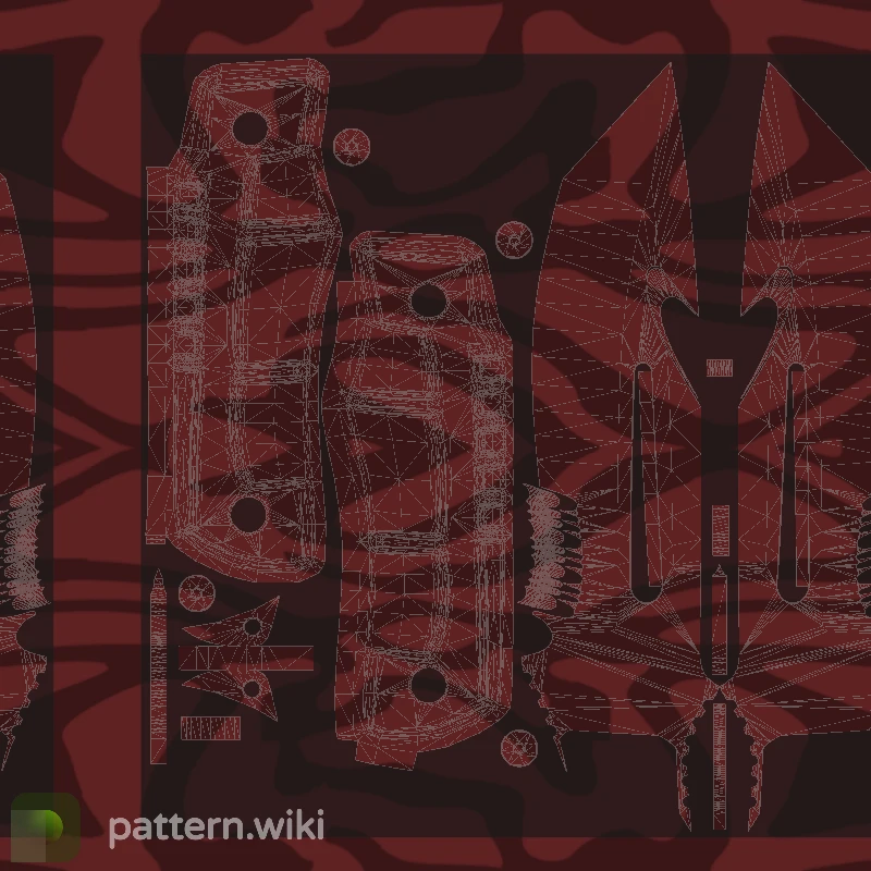 Survival Knife Slaughter seed 265 pattern template